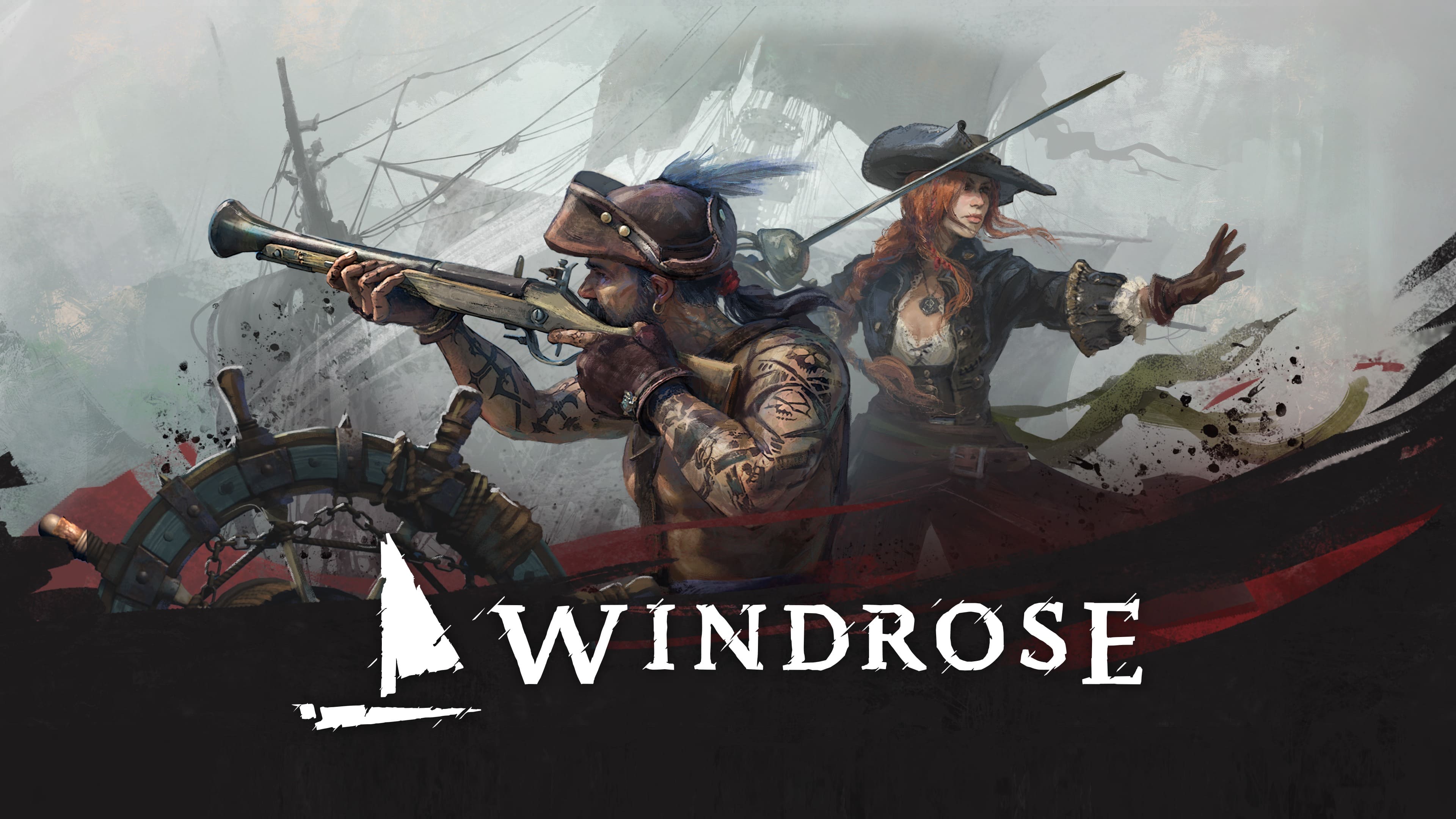 Windrose melee combat and player scene